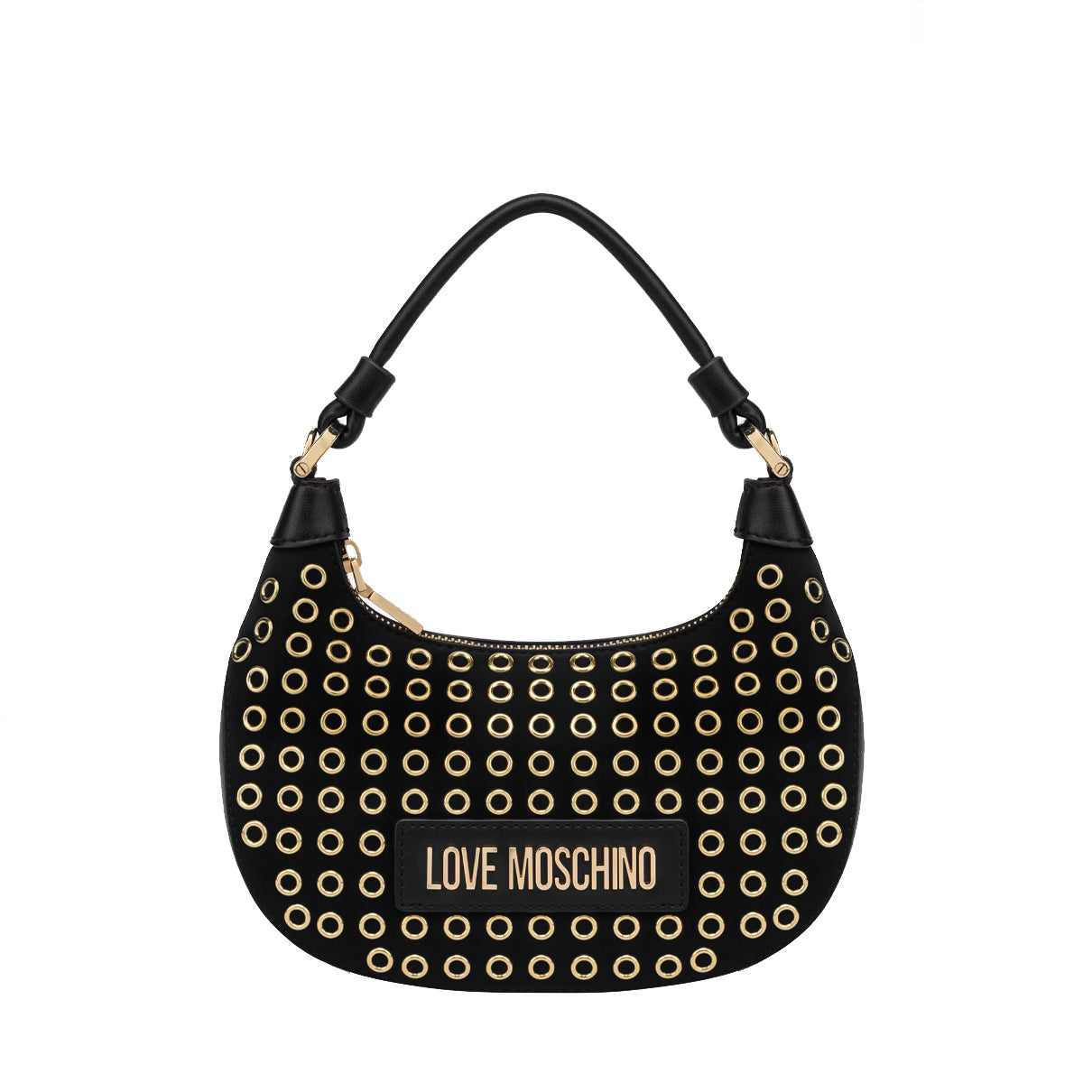 Love Moschino Love moschino - hobo bag mini glam up nero - jc4058pp1l  | Italystation.com - Shop Now at italystation.com