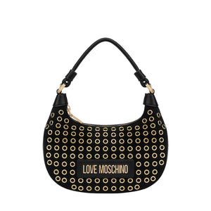 Love Moschino Love moschino - hobo bag mini glam up nero - jc4058pp1l  | Italystation.com - Shop Now at italystation.com