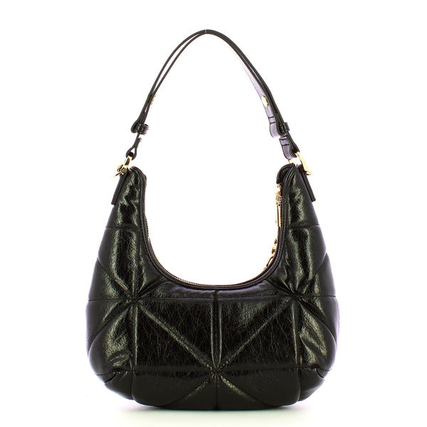 Love Moschino Love moschino - sottospalla geometric quilted nero - jc4 | Italystation.com - Shop Now at italystation.com
