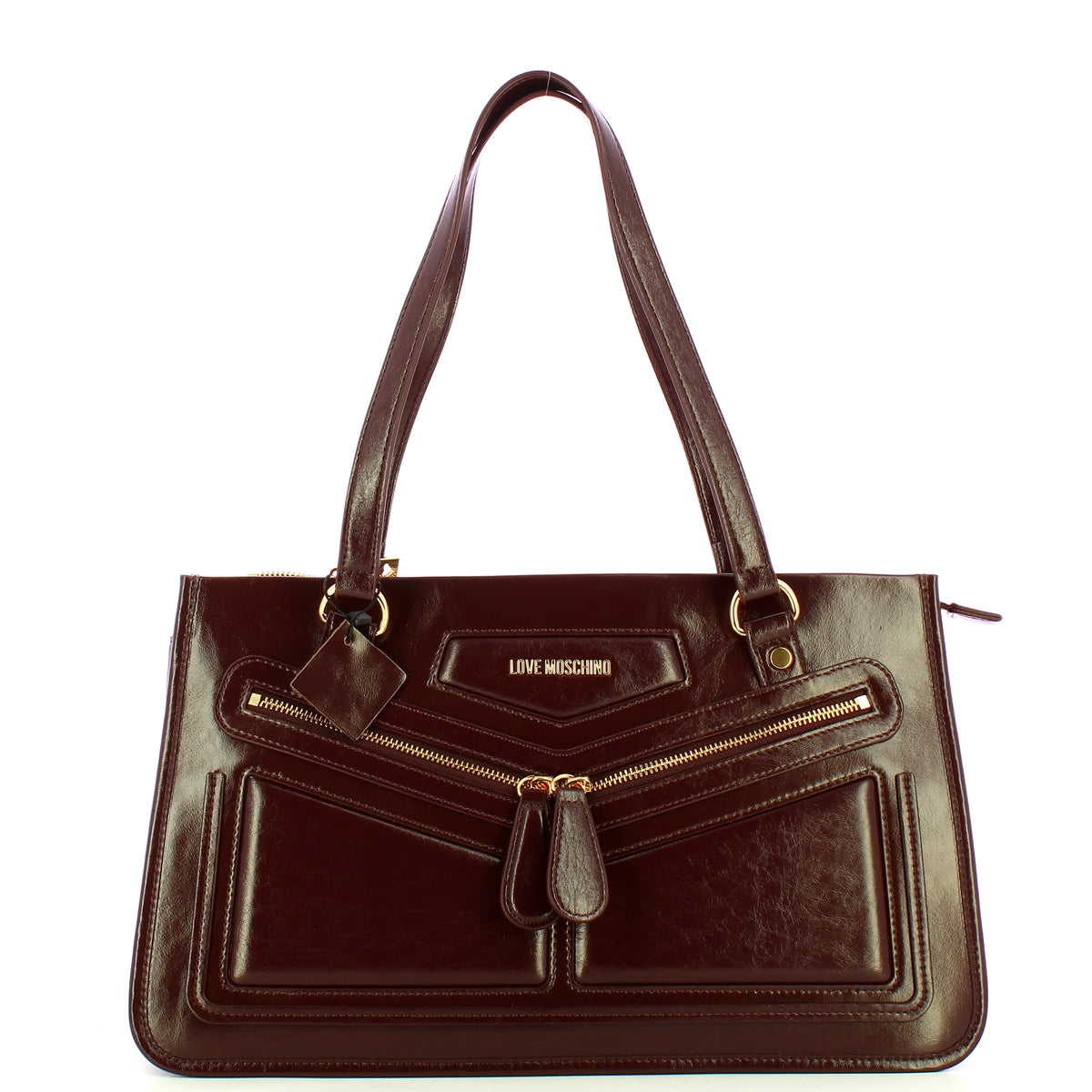Love Moschino - Borsa a spalla Small Testa Moro JC4353 | Italystation.com Shop Now at italystation.com