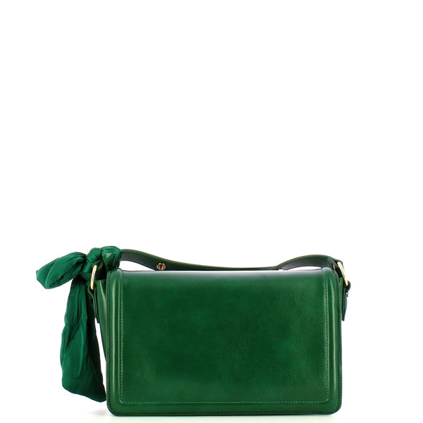 Love Moschino - Borsa a spalla con Fiocco Verde JC4392 | Italystation.com Shop Now at italystation.com