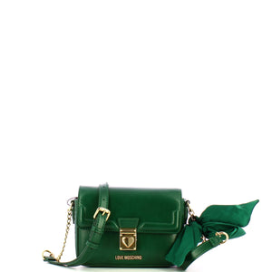 Love Moschino - Tracollina con Fiocco Verde JC4391PP0L | Italystation.com Shop Now at italystation.com