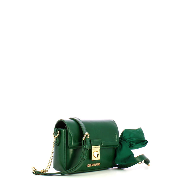 Love Moschino - Tracollina con Fiocco Verde JC4391PP0L | Italystation.com Shop Now at italystation.com