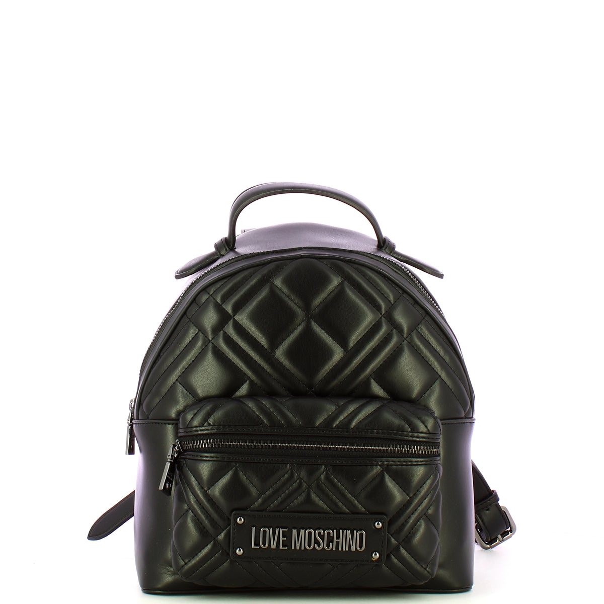 Love Moschino - Zaino Quilted Nero JC4148PP0L NERO | Italystation.com Shop Now at italystation.com