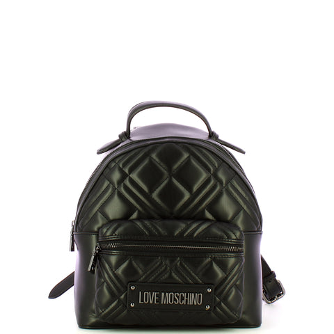 Love Moschino - Zaino Quilted Nero JC4148PP0L NERO | Italystation.com Shop Now at italystation.com