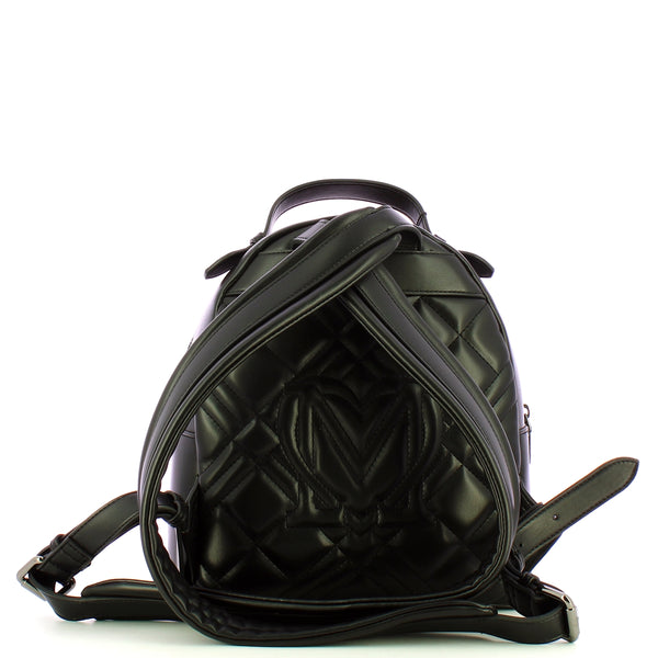 Love Moschino - Zaino Quilted Nero JC4148PP0L NERO | Italystation.com Shop Now at italystation.com