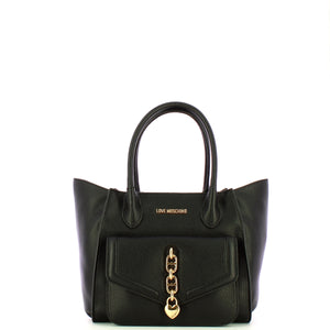 Love Moschino - Borsa a mano Tote Bag Nero JC4387PP0L | Italystation.com Shop Now at italystation.com