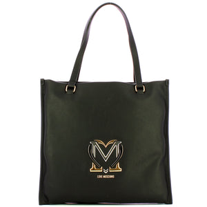 Love Moschino - Shopper Colorful Heart Nero JC4326PP0L | Italystation.com Shop Now at italystation.com