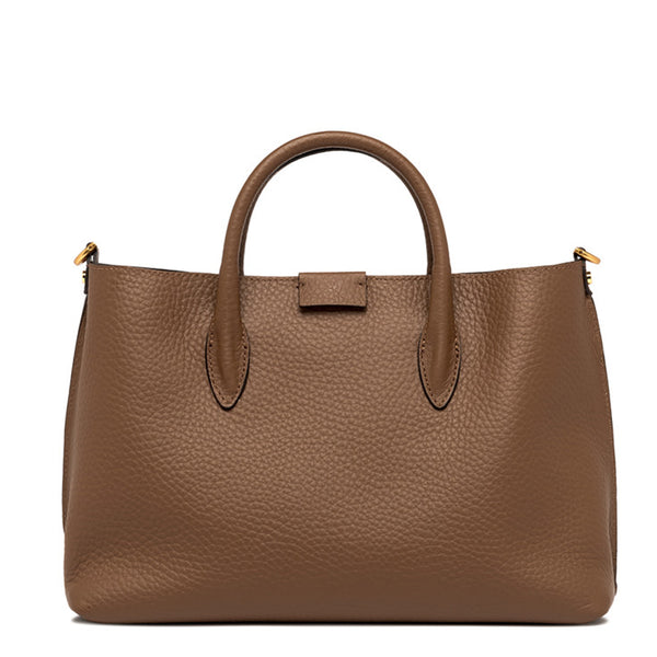 Gianni Chiarini - Borsa a mano Aretha Grande Castoro Testa Moro - BS 10882 RNGDBL - CASTORO-T.MORO