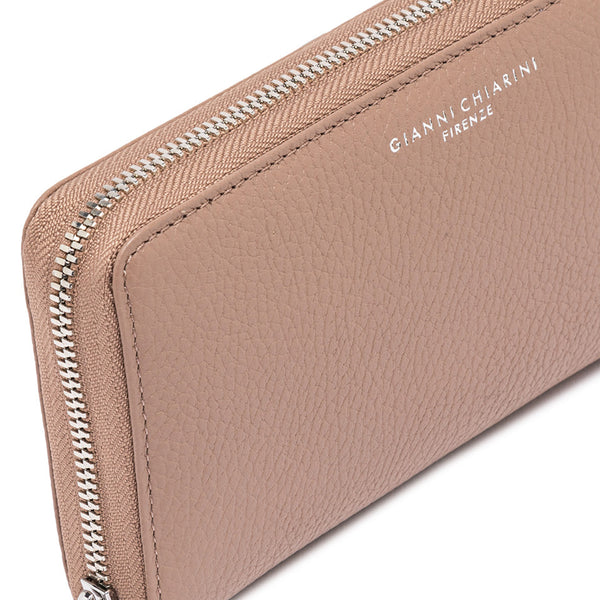 Gianni Chiarini - Portafoglio Wallets Dollaro Large Zip Around Dove - PF 5042 GRN - DOVE