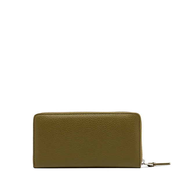 Gianni Chiarini - Portafoglio Wallets Dollaro Large Zip Around Moss - PF 5042 GRN - MOSS