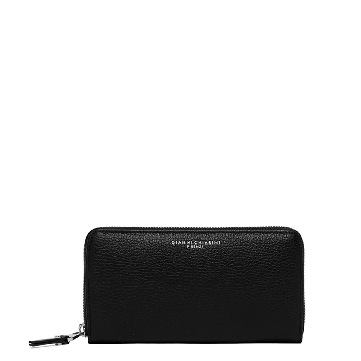 Gianni Chiarini - Portafoglio Wallets Dollaro Large Zip Around Nero - PF 5042 GRN - NERO