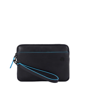 Piquadro - Pochette Blue Square AC5946B2VR BLU | Italystation.com Shop Now at italystation.com