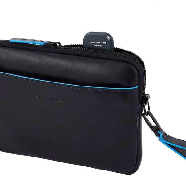 Piquadro - Pochette Blue Square AC5946B2VR BLU | Italystation.com Shop Now at italystation.com