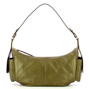 Coccinelle - Borsa a spalla Campus Vintage Large Laurel Green - RFG130101 - LAUREL/GREEN