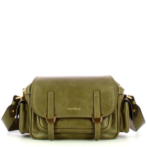 Coccinelle - Tracolla Campus Vintage Small Laurel Green - RFG150201 - LAUREL/GREEN