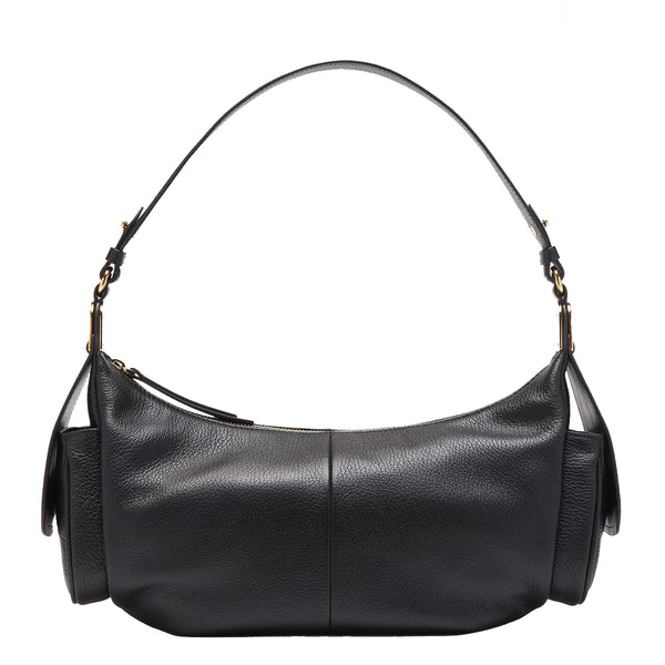 Coccinelle - sottospalla campus large noir - rff130101 - no | Italystation.com - Shop Now at italystation.com