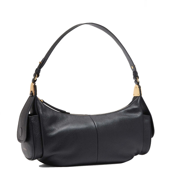 Coccinelle - sottospalla campus large noir - rff130101 - no | Italystation.com - Shop Now at italystation.com