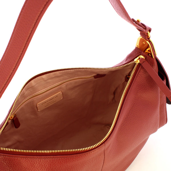 Coccinelle - borsa a spalla campus brandy - rff130201 - bra | Italystation.com - Shop Now at italystation.com