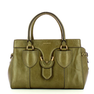 Coccinelle - Borsa a mano York Vintage Laurel Green - REG18 | Italystation.com - Shop Now at italystation.com