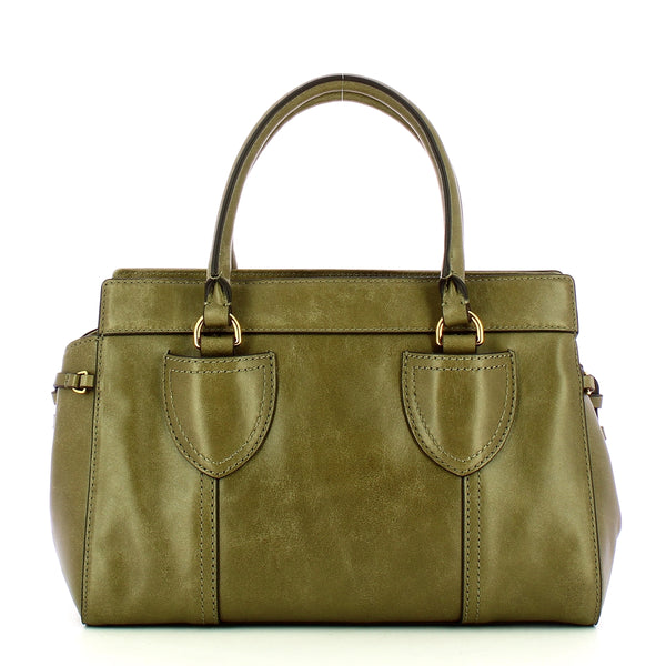 Coccinelle - Borsa a mano York Vintage Laurel Green - REG18 | Italystation.com - Shop Now at italystation.com