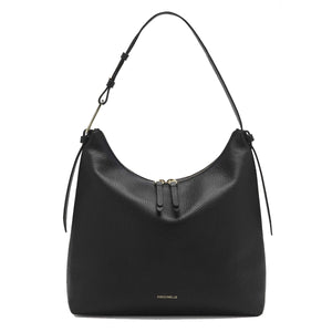 Coccinelle - Borsa a spalla Malory Small Noir - R1K130201 - | Italystation.com - Shop Now at italystation.com
