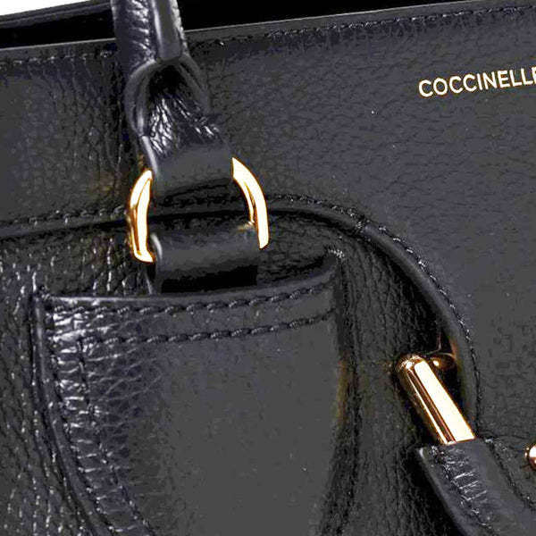 Coccinelle - York Noir Medium Handbag - REF180201 - NOIR