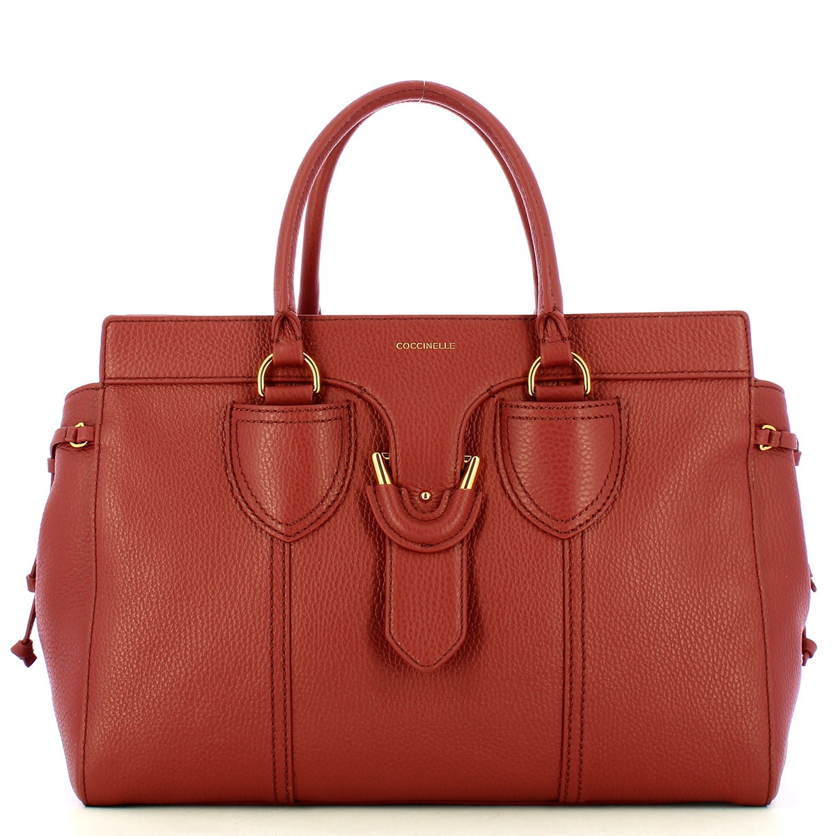 Coccinelle - Borsa a mano York Large Brandy - REF180101 - B | Italystation.com - Shop Now at italystation.com