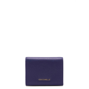 Coccinelle - Portafoglio Piccolo Metallic Soft Royal Blue - MW5172101 - ROYAL/BLUE