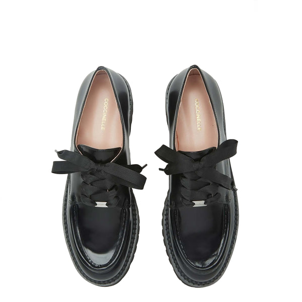 Coccinelle - scarpe lord shiny noir rbi280101 | Italystation.com Shop Now at italystation.com