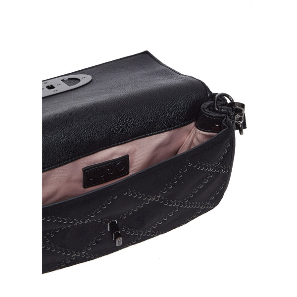 Liu Jo - Borsa a spalla con borchie Black - AF4224E0160 - BLACK | Italystation.com - Shop Now at italystation.com