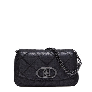 Liu Jo - Borsa a spalla con paillettes Black - AF4224T5564 - BL | Italystation.com - Shop Now at italystation.com