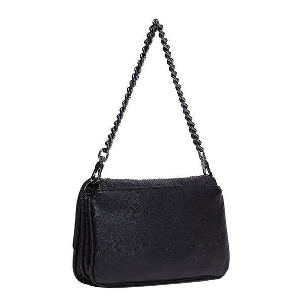 Liu Jo - Borsa a spalla con paillettes Black - AF4224T5564 - BL | Italystation.com - Shop Now at italystation.com