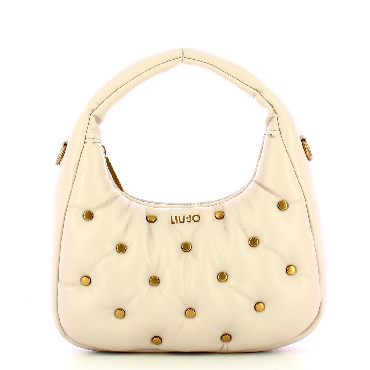 Liu Jo - Sottospalla con borchie True Champagne - AF4138E0050 - | Italystation.com - Shop Now at italystation.com