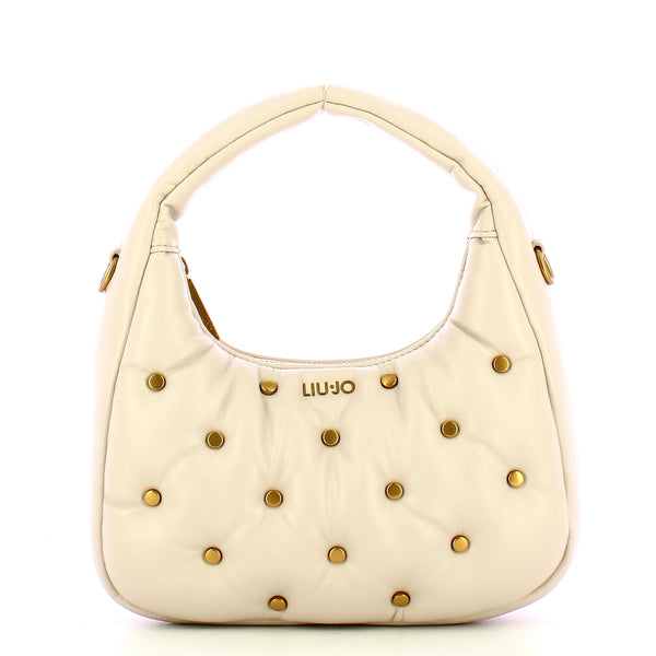 Liu Jo - Sottospalla con borchie True Champagne - AF4138E0050 - | Italystation.com - Shop Now at italystation.com