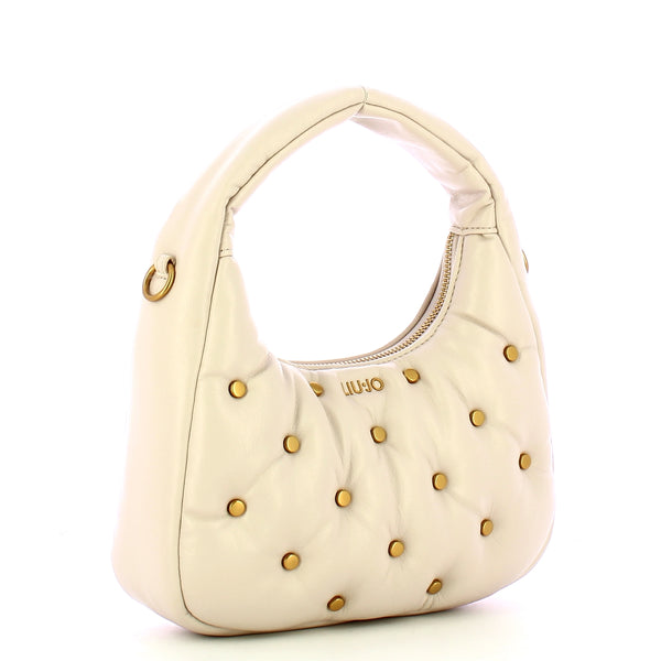 Liu Jo - Sottospalla con borchie True Champagne - AF4138E0050 - | Italystation.com - Shop Now at italystation.com
