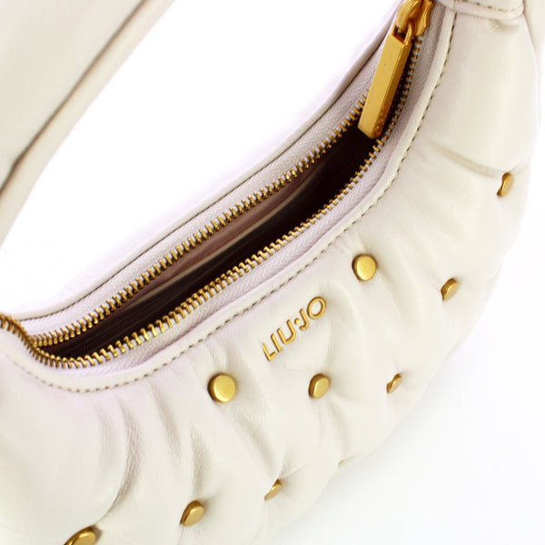 Liu Jo - Sottospalla con borchie True Champagne - AF4138E0050 - | Italystation.com - Shop Now at italystation.com