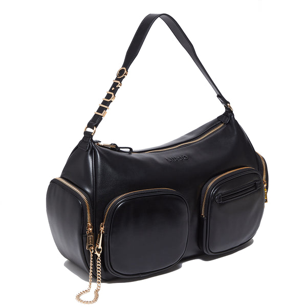 Liu Jo - Sottospalla Multitasche Black AF4107E0039 BLACK | Italystation.com Shop Now at italystation.com