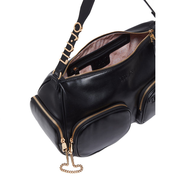 Liu Jo - Sottospalla Multitasche Black AF4107E0039 BLACK | Italystation.com Shop Now at italystation.com