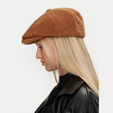 Liu Jo - Cappello Coppola Cammello 2F4064T0300 CAMMELLO | Italystation.com Shop Now at italystation.com