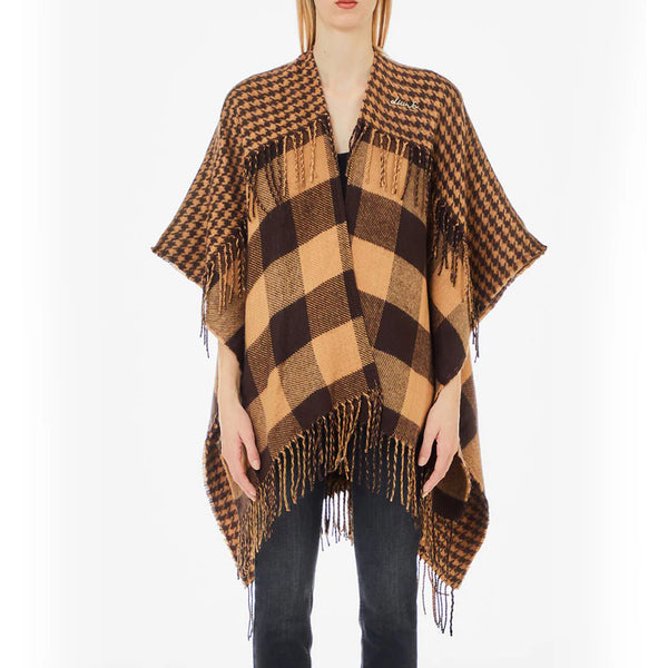 Liu Jo - Cloack Poncho Cammello 2F4021T0300 CAMMELLO | Italystation.com Shop Now at italystation.com