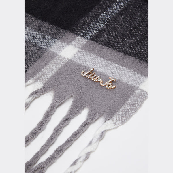 Liu Jo - Scialle Jacquard Black 2F4048T0300 BLACK | Italystation.com Shop Now at italystation.com