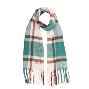 Liu Jo - Scialle Jacquard Berly Green 2F4048T0300 BERLY/GRE | Italystation.com Shop Now at italystation.com