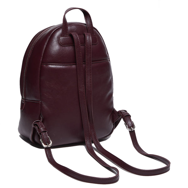 Liu Jo - Zainetto Glossy Matelass�� Bordeaux AF4135E0022 BO | Italystation.com Shop Now at italystation.com