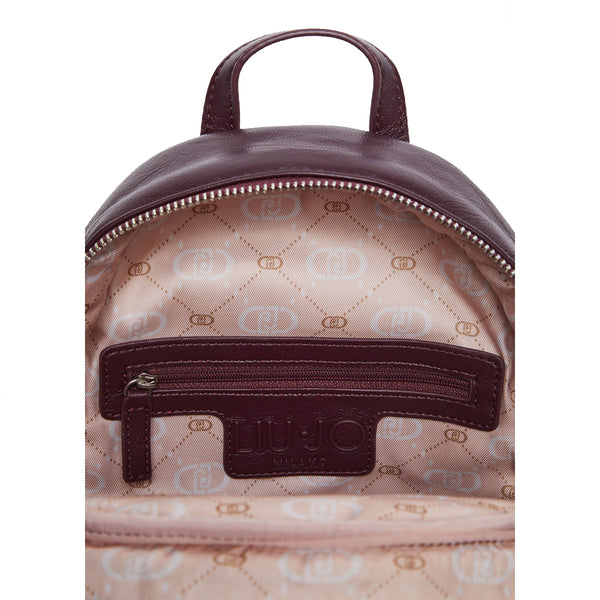 Liu Jo - Zainetto Glossy Matelass�� Bordeaux AF4135E0022 BO | Italystation.com Shop Now at italystation.com