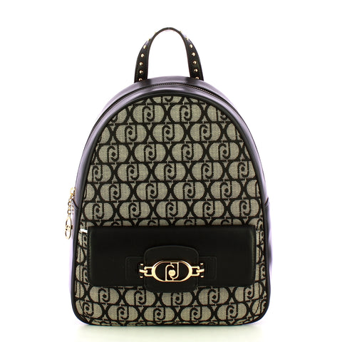 Liu Jo Liu jo - zaino logato black - af4030t9328 - black | Italystation.com - Shop Now at italystation.com