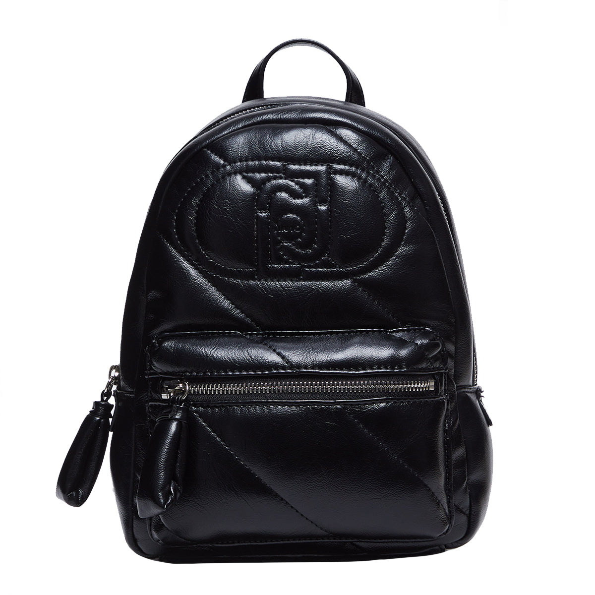 Liu Jo - Zainetto Glossy Matelass�� Black AF4135E0022 BLACK | Italystation.com Shop Now at italystation.com