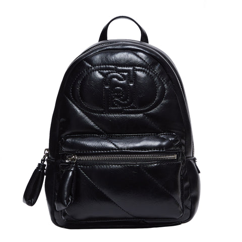 Liu Jo - Zainetto Glossy Matelass�� Black AF4135E0022 BLACK | Italystation.com Shop Now at italystation.com