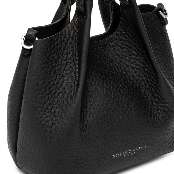 Gianni Chiarini - Borsetta a mano Dua Nero Castoro - BS 9718 RNGDBL - NERO-CASTORO