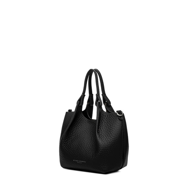 Gianni Chiarini - Borsetta a mano Dua Nero Castoro - BS 9718 RNGDBL - NERO-CASTORO